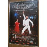 Saturday Night Fever 25th anniversary DVD release advertising poster picturing John Travolta (