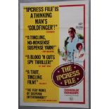 The Ipcress File (1965) US one sheet rare style starring Michael Caine as Harry Palmer with