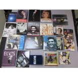 Collection of Elvis Presley, Marilyn Monroe and Audrey Hepburn inc Elvis Blue Suede ltd ed box set