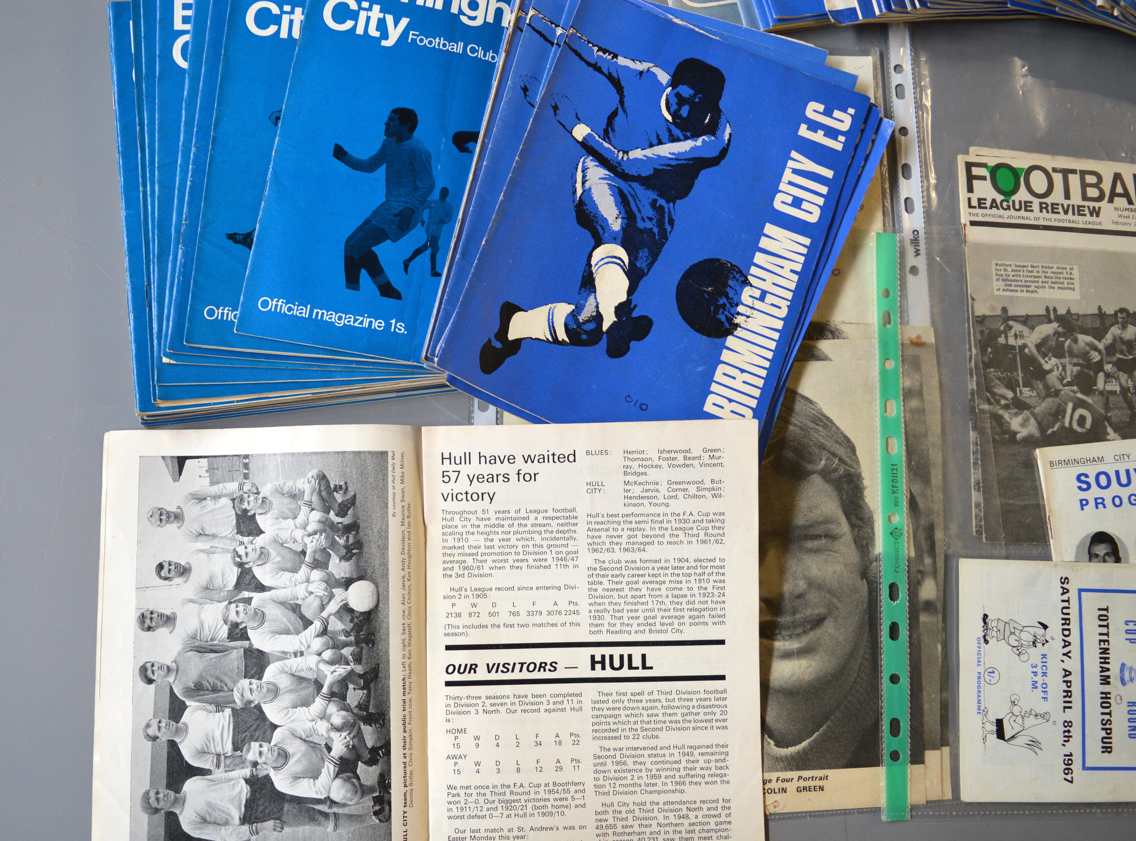 A collection of Birmingham City football programmes, approximately 82 between September 1967 and - Image 3 of 10