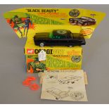 A Corgi Toys 268 The Green Hornet's 'Black Beauty', VG in G box and plinth, with plain envelope,