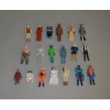 19 Star Wars loose figures which includes; Han Solo, Sand People, Greedo, Walrus Man etc (19)