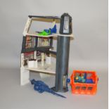 Star Wars Death Star Space Station by Kenner, which includes Trash Monster, foam pieces etc, item is