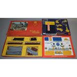 A boxed later issue Meccano Set No.4,including instruction booklet however appears  incomplete