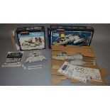 Star Wars Return Of The Jedi Rebel Armoured Snowspeeder Vehicle and Y-Wing Fighter Vehicle, both