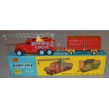 A boxed Corgi Toys Gift Set No. 12 Chipperfields Circus Crane Truck and Cage, G/G+ in F/G lidded