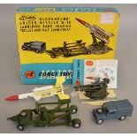 A boxed Corgi Toys Gift Set 4 Bristol Bloodhound Guided Missile with Launching Ramp, Loading Trolley