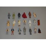 20 Star Wars loose figures which includes; Jawa, Chewbacca, Luke Skywalker, Lobot etc (20).