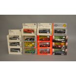15 boxed Continental diecast model cars in 1:43 scale by 'Box', 'Best', Gama etc.including five