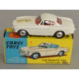 A Corgi Toys 258 The Saint's Car Volvo P.1800, generally G with some rubs and small chips in a G+