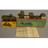 2 boxed Britains Military Vehicles, #1641 'Mechanical Transport and Air Force Equipment'
