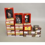 A mixed group of 9 boxed Britains soldier figures including Black Watch figures from their 'Museum