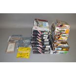 22 boxed and bagged plastic model Aircraft kits, in various different  scales, by Matchbox and