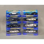 8 boxed Scalextric slot cars, which includes; #2817 Honda F1, #C3222 Team Lotus etc (8)