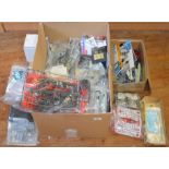 A quantity of assorted bagged Model Kits and parts for kits, mostly unbranded and without