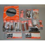 HO Gauge. A good quantity of boxed and bagged Frateschi Trackside Accessories  including