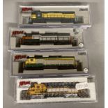 Ex-Shop Stock N gauge Atlas x4 Locomotives; #45962, #40 000 393, #45968, #53923 (4)