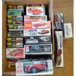 21 car related Model Kits by Testors, Lindberg, etc unchecked for completeness (21).