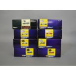 8 boxed slot car Mini, Ferarri and other models by Scalextric, some models are limited editions (