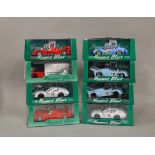 8 boxed Avant slot cars, which includes; #LMP10 Red Racing Version etc (8)