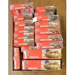 19 Military Vehicle related Model Kits by Airfix, which includes; #A03313, #A06360 etc unchecked for