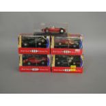 4 boxed MRRC 'Model Road Racing Cars' slot car models including 5143 Eagle Weslake V-12 and 5196