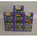 10 boxed Scalextric slot horse racing models.(10)