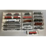 Ex-Shop Stock N Gauge Fleischmann rolling stock x 16