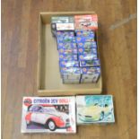 20 boxed Car related Model Kits by Airfix in mostly 1/32nd  scale although does include  a 1:24