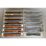 Ex-Shop Stock N Gauge Fleischmann coaches x 14