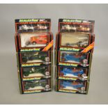 8 boxed Scalextric slot cars, which includes; #C.305 4 1/2 litre Bentley, #C.306 2.3 Litre Alfa-