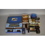 A quantity of Railway Accessories by Hornby and others, some boxed, including Points, Railer, a