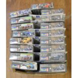 17 Formula 1 related Model Kits by Revell, some are still sealed unchecked for completeness (17).