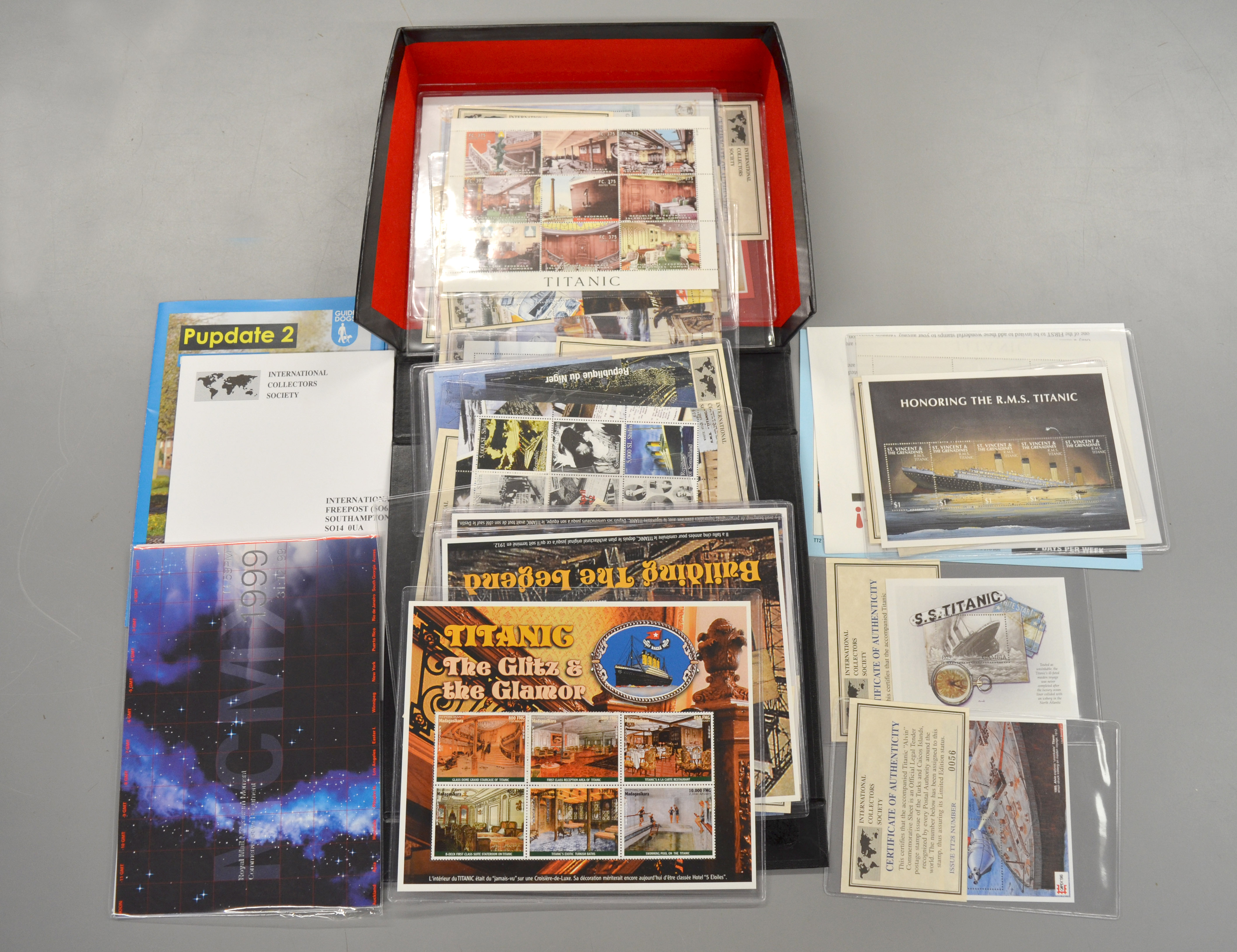 A boxed quantity of stamps, first day covers & presentation packs to include Royal Mail Millennium - Image 2 of 2