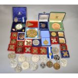 A large quantity of National Rifle Association medals/medallions (28) together with other