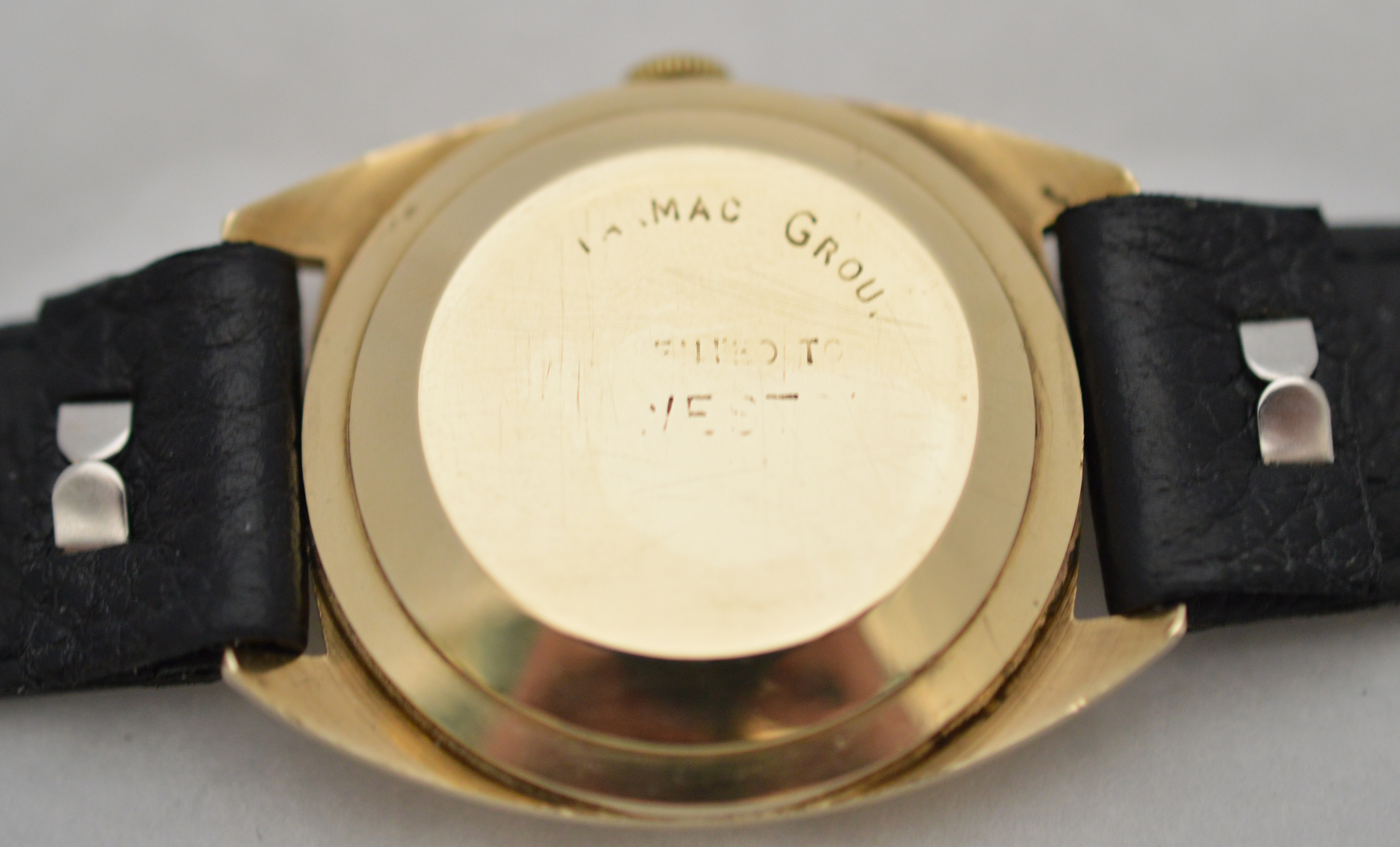 ZENITH - A gents 9ct gold Automatic Zenith wristwatch, approx 35mm, H/M London 1973, the silvered - Image 3 of 3