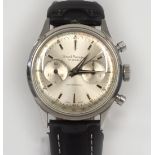 GIRARD PERREGAUX - A circa 1960's gents stainless steel Girard Perregaux chronograph mechanical