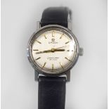 OMEGA - A circa 1970's ladies Omega Seamaster De Ville stainless steel mechanical wristwatch, approx