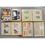 A quantity of stamps, Royal Mail postcards, first day covers etc