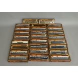 OO Gauge. 26 boxed Mainline Coaches of various types including 2 x 37-113 Buffet Restaurant Cars