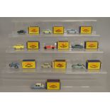 10 boxed Matchbox diecast models from the 1-75 Regular Wheel range; 4, 30, 33, 43, 44, 45, 46, 52,