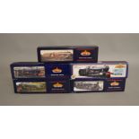 OO Gauge. 5 boxed Bachmann Steam Locomotives including 31-282 P/Boiler Scot 46151, 31-302 4-6-0