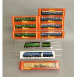 OO Gauge. 2 Hornby Locomotives including a boxed R.685 LMS 4-6-2 Coronation Class 7P and an