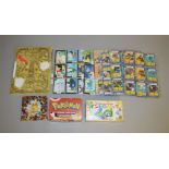 A selection of Pokemon and other card related items including a Japanese Pikachu Records TGCS570 (
