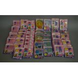 55 Sindy clothing accessory sets by Hasbro from the Toppin Up and Steppin Out range, all are still