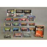 23 boxed Race and Rally cars by Atlas Editions, Onyx and others in 1:43 and other scales,