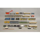 OO Gauge. 5 unboxed Hornby and Lima  Locomotives including Inter City 125 Power Car, Dummy and