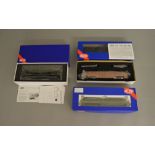 OO Gauge. 3 boxed Heljan DCC Ready Diesel Locomotives including 5203 D1015 Western Champion, 4701 '