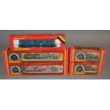 OO Gauge. 5 boxed Hornby Locomotives including R.300 GWR Class 57XX, R.302 BR Class 3F Jinty, R.