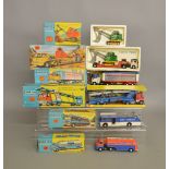 5 boxed Corgi 'Major' Toys including 1126 Ecurie Ecosse, 1128 Priestman Cub Shovel, 1129 Bedford '